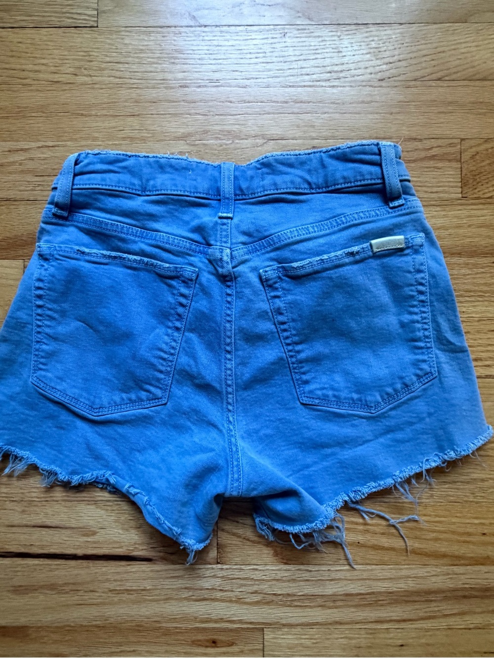Joe’s Jeans Blue Distressed Denim Shorts - Picture 5 of 7